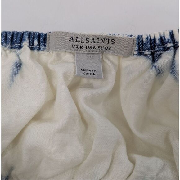 All Saints Sulli Denim Maxi Dress - Picture 5 of 6